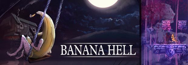 Steamにて9月27日夜まで無料配布 Banana Hell 不屈の精神で頂上を目指す高難易度2dプラットフォーマー Jj Pcゲームラボ