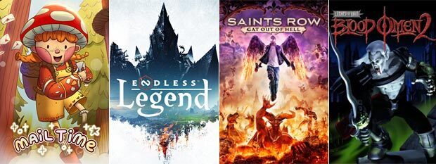 amazonプライムでPCゲーム4本・無料配布『Saints Row: Gat out of Hell』地獄オープンワールドTPSアクション、『ENDLESS Legend Definitive Edition』SFファンタジー4X、『Mail Time』かわいい森の郵便配達ADVほか