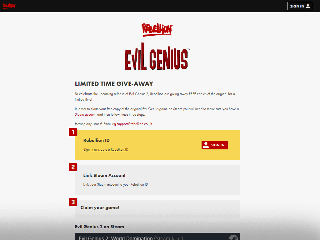 最新作記念として公式サイトにて無料配布 Evil Genius Steam版が起動しない フリーズする不具合も付記 Jj Pcゲームラボ