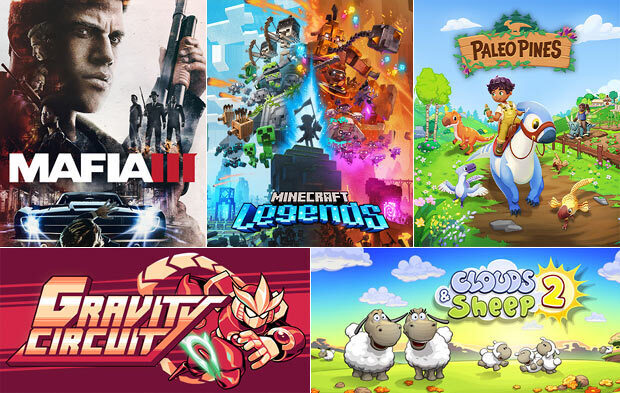 amazonプライムで無料配布!『Minecraft Legends』ゴーレム使役RTSアクション、『Mafia III: Definitive Edition』オープンワールドTPS/ADV、『Paleo Pines』恐竜牧場ライフシムほかPCゲーム計5本