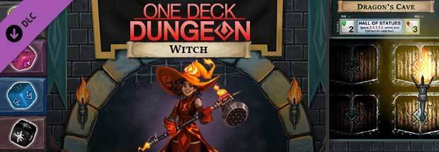 Dlc無料配布 One Deck Dungeon Witch ボードゲーム原作rpg Steam版 Jj Pcゲームラボ