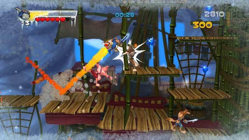 Rocket Knight（ロケットナイト）STEAM PC版レビュー。高機動な