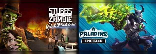 10月21日夜まで無料配布 Paladins 特殊能力 対戦fpsのキャラ解除dlc Stubbs The Zombie ゾンビ主人公アクション Epicgames Jj Pcゲームラボ