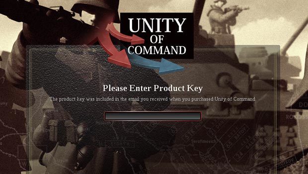 Unity of Command Stalingrad Campaign プロダクトキーが求められる対処法