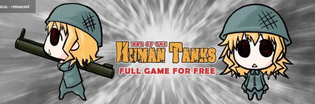 Pcゲーム無料配布 War Of The Human Tanks 美少女戦車たちが戦う ストラテジーadv Indie Gala Drmフリー版 Jj Pcゲームラボ