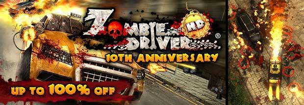 5日27時までsteam無料配布 Zombie Driver Hd ゾンビ大群と戦う武装車シューター 10周年記念 全dlcほかセールも実施 Jj Pcゲームラボ