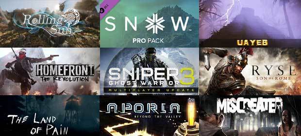 Humble Bundle クライエンジン特化バンドル Sniper Ghost Warrior 3 Ryse Son Of Rome ほか一人称ゲーム多数 素材集 Jj Pcゲームラボ