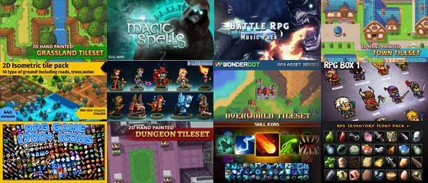 Humble Bundle Pcゲーム海外素材バンドル登場 タイルセット キャラクター 効果音ほか 2d向けアセット大量 Jj Pcゲームラボ