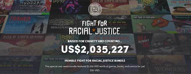 Humble Bundle Fight For Racial Justice 人種差別と戦うチャリティバンドル Steamゲーム48本 Dlc 電子書籍ほか Jj Pcゲームラボ