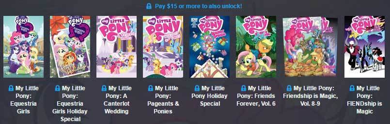 非ゲーム バンドル マイリトルポニー My Little Pony 電子コミック15冊が1円から買える 全33冊 Aでも 15 Jj Pcゲームラボ